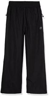 Spodnie i spodenki dla chłopców - Killtec Airiko Jr, dziecięce spodnie przeciwdeszczowe, chłopięce, z zamkiem błyskawicznym, wodoszczelne i oddychające, czarne czarny 164 - grafika 1