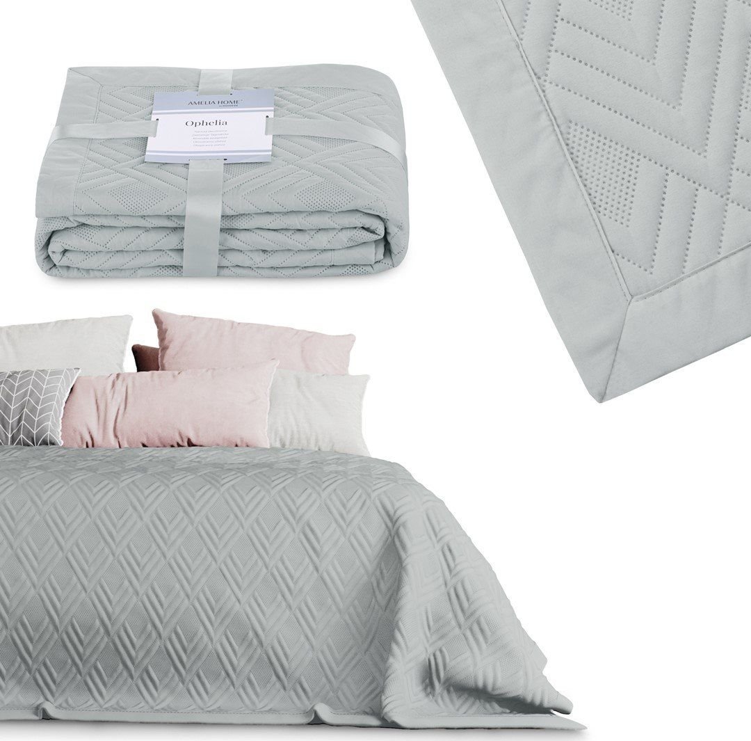 AmeliaHome BEDS/AH/OPHELIA/STEEL/200x220