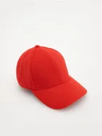 Czapki damskie - Reserved - Czapka z daszkiem - czerwony - miniaturka - grafika 1