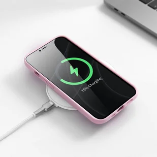 Baseus Liquid Gel Case silikonowe etui pokrowiec do iPhone 13 różowy (ARYT000904) - Etui i futerały do telefonów - miniaturka - grafika 29