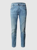 Spodnie męskie - Jeansy o kroju slim fit z dodatkiem streczu - miniaturka - grafika 1