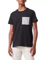 Koszulki męskie - BLEND Koszulka męska, 194007/Czarny, XXL - miniaturka - grafika 1