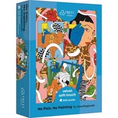 Puzzle - Trefl, 500 UFT VELVET - No Pain, No Painting / Anna Rupprecht - miniaturka - grafika 1