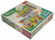 Puzzle - TREFL PUZZLE RODZINA TREFLIKÓW 2 x 50 el 91689 - miniaturka - grafika 1