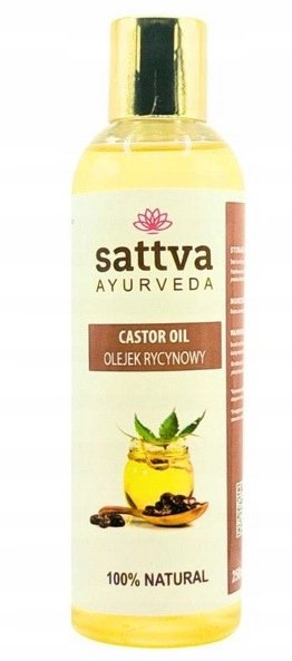 Olej Rycynowy Organic SATTVA AYURVEDA, 250ml