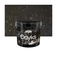 Elewacje - Efekt dekoracyjny do ścian Onyks 7 kg czarny Jeger - miniaturka - grafika 1