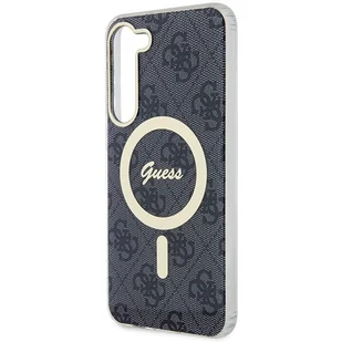 Guess GUHMS23MH4STK S23+ S916 czarny/black hardcase 4G MagSage - Etui i futerały do telefonów - miniaturka - grafika 6