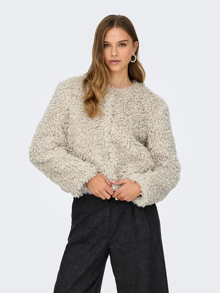 JDY Kurtka przejściowa w kolorze beżowym