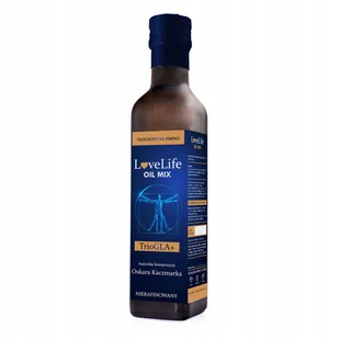 LoveLife TrioGLA+ Olej z Wiesiołka, Ogórecznika i Porzeczki 250ml - Zdrowa żywność - miniaturka - grafika 1
