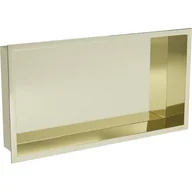 Półki łazienkowe - Mexen X-Wall-R półka wnękowa z kołnierzem 60 x 30 cm, złota - miniaturka - grafika 1