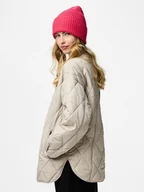 Czapki damskie - Pieces Czapka dzianinowa w kolorze różowym - miniaturka - grafika 1