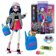 Lalki dla dziewczynek - Monster High Ghoulia Yelps Lalka Modowa Akcesoria - miniaturka - grafika 1