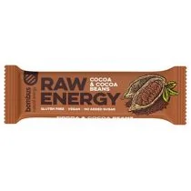BOMBUS Baton RAW ENERGY z ziarnami kakaowca BEZGL 50 g eko-wital-5679 - Batoniki - miniaturka - grafika 2