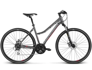 Kross Evado 4.0 28 cali Damski Srebrny 2020 - Rowery - miniaturka - grafika 1