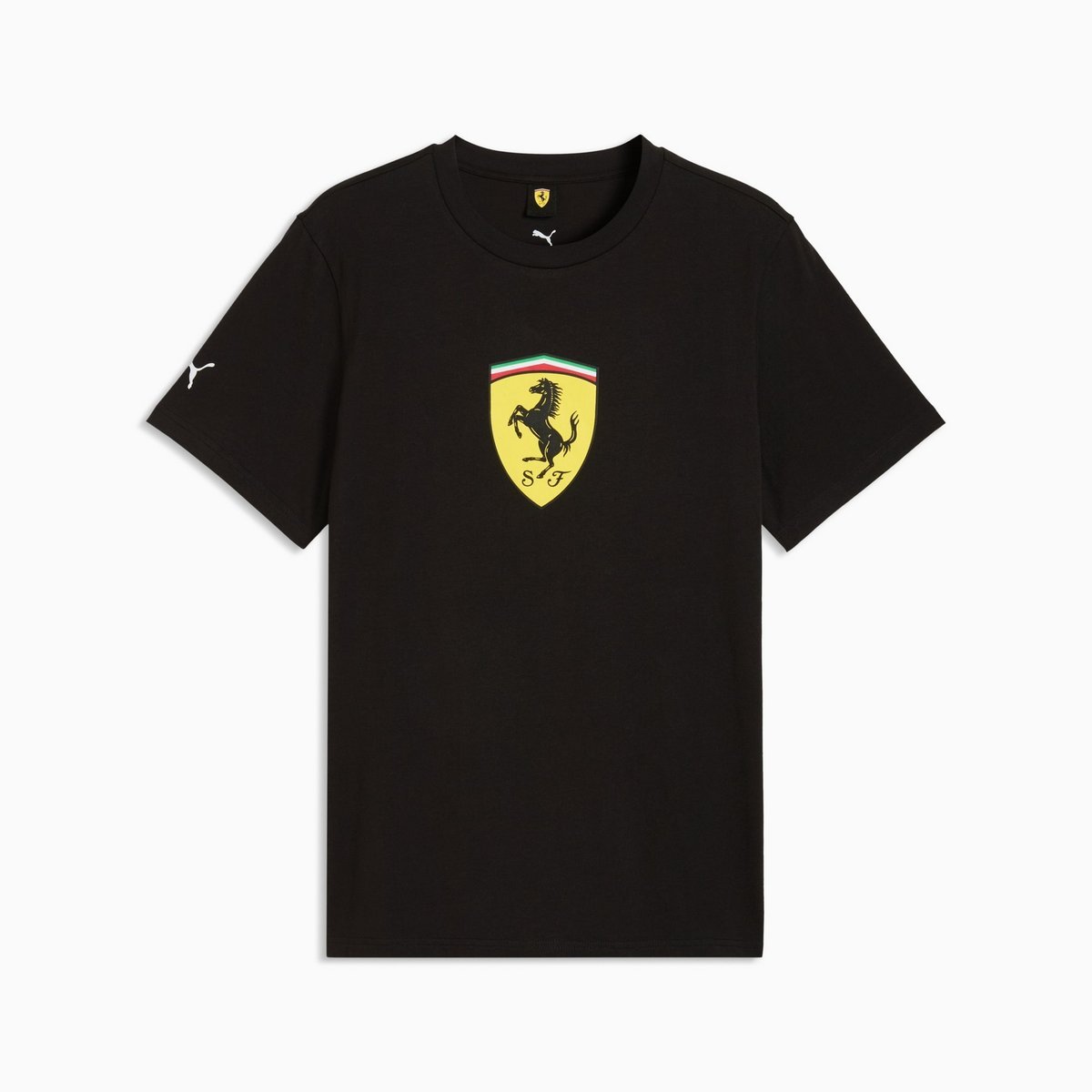 Koszulka męska Puma FERRARI COLORED SHIELD czarna 63531001 r M