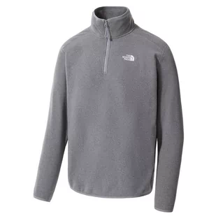 Bluza The North Face 100 Glacier 0A5IHPJA71 - szara - Bluzy sportowe męskie - miniaturka - grafika 1
