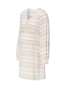ESPRIT Maternity Damska sukienka z długim rękawem, Biały - 124, 40 - Sukienki ciążowe - miniaturka - grafika 1
