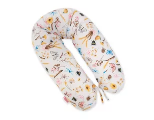 Poduszka Ciążowa Longer Dla Kobiet W Ciąży Do Spania - Summer Meadow - Poduszki do karmienia - miniaturka - grafika 1