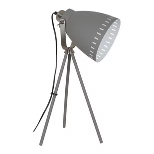 Italux Regulowana LAMPA stołowa FRANKLIN ML-HN2278-GR+S.NICK sztalugowa LAMPKA biurkowa stojąca na trójnogu szara ML-HN2278-GR+S.NICK - Lampy stojące - miniaturka - grafika 1