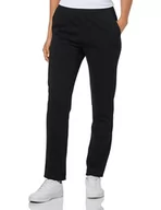 Spodnie damskie - Armani Exchange Damskie spodnie dresowe zwężane French Terry, czarny, M - miniaturka - grafika 1