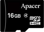 Karty pamięci - Apacer microSDHC 16GB (AP16GMCSH4-RA) - miniaturka - grafika 1