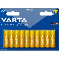 Baterie i akcesoria - Varta Bateria Longlife Extra 10xAA 4106101461 - miniaturka - grafika 1