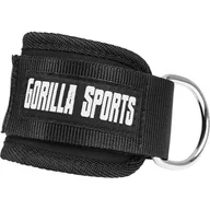 Pozostały sprzęt i akcesoria do ćwiczeń - Gorilla Sports Opaska na kostkę, czarny - miniaturka - grafika 1