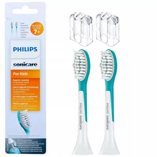 Philips Końcówki do Sonicare For Kids HX6042/33 (2 szt.) - Końcówki do szczoteczek elektrycznych - miniaturka - grafika 2