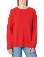 Swetry damskie - United Colors of Benetton Sweter damski, Czerwony 219, L - miniaturka - grafika 1