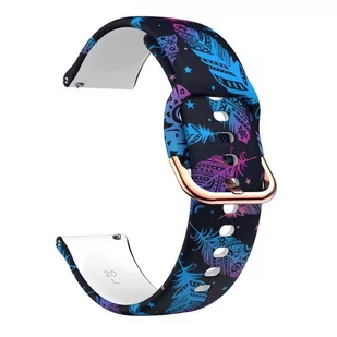 SILIKONOWY PASEK DO SMARTWATCH ZEGARKA 20MM TELESKOPY KOLORY UNIWERSALNY - Akcesoria do smartwatchy - miniaturka - grafika 1