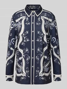 Bluzka o kroju regular fit z mankietami - Koszule damskie - miniaturka - grafika 1