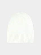 Czapki damskie - 4F Czapka zimowa damska - biała Uniwersalny - miniaturka - grafika 1