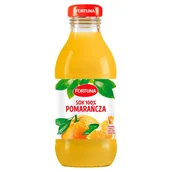 Soki i napoje niegazowane - Fortuna Sok 100% pomarańcza 300 ml - miniaturka - grafika 1