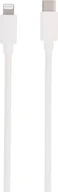 Kable USB - Vivanco cable Lightning - USB-C 15cm, white (62757) - miniaturka - grafika 1