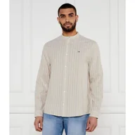 Koszule męskie - Tommy Jeans Koszula Regular Fit z dodatkiem lnu - miniaturka - grafika 1