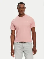 Koszulki męskie - Guess Jeans T-Shirt M4YI55 K8HM0 Różowy Regular Fit - miniaturka - grafika 1