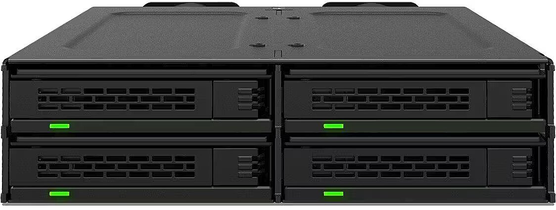 Kieszeń Icy Dock Icy Dock ExpressCage MB324V4P-B, removable frame black