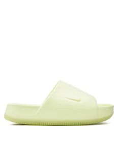 Nike Klapki Calm Slide DX4816 702 Zielony - Klapki i japonki damskie - miniaturka - grafika 1