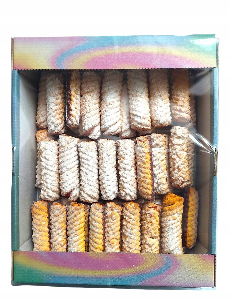 Ciastka kruche 900g Zakręcone zdobione