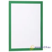 Systemy ekspozycyjne i znaki informacyjne - RAMKA DURABLE DURAFRAME A4 (2 SZT), ZIELONY - miniaturka - grafika 1