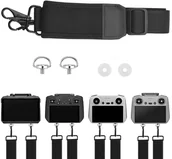Paski, szelki, uprzęże foto - UNIWERSALNA REGULOWANA SMYCZ PASEK NA SZYJĘ DO KONTROLERA DJI RC / RC 2 / RC PRO / RC PRO 2 CZARNA 4CM - miniaturka - grafika 1