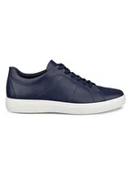 Trampki męskie - Ecco Skórzane sneakersy "Classic" w kolorze granatowym - miniaturka - grafika 1