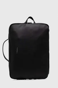 Calvin Klein plecak męski kolor czarny duży gładki - Plecaki - miniaturka - grafika 1