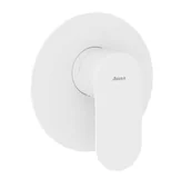 Baterie wannowe i prysznicowe - Ravak Eleganta - Bateria podtynkowa z korpusem, kolor biały matowy X070262 - miniaturka - grafika 1