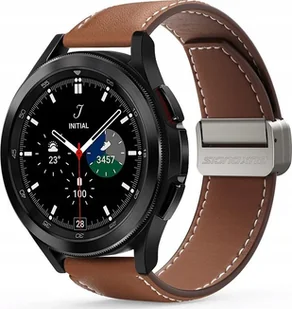 Dux Ducis DUX DUCIS pasek YA skórzany 22 mm brązowy - Akcesoria do smartwatchy - miniaturka - grafika 1