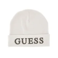 Czapki damskie - Damska Czapka zimowa GUESS BEANIE AW5398POL01-GRY – Szary - miniaturka - grafika 1