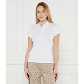 Koszulki i topy damskie - GUESS Polo LIZA | Slim Fit - miniaturka - grafika 1