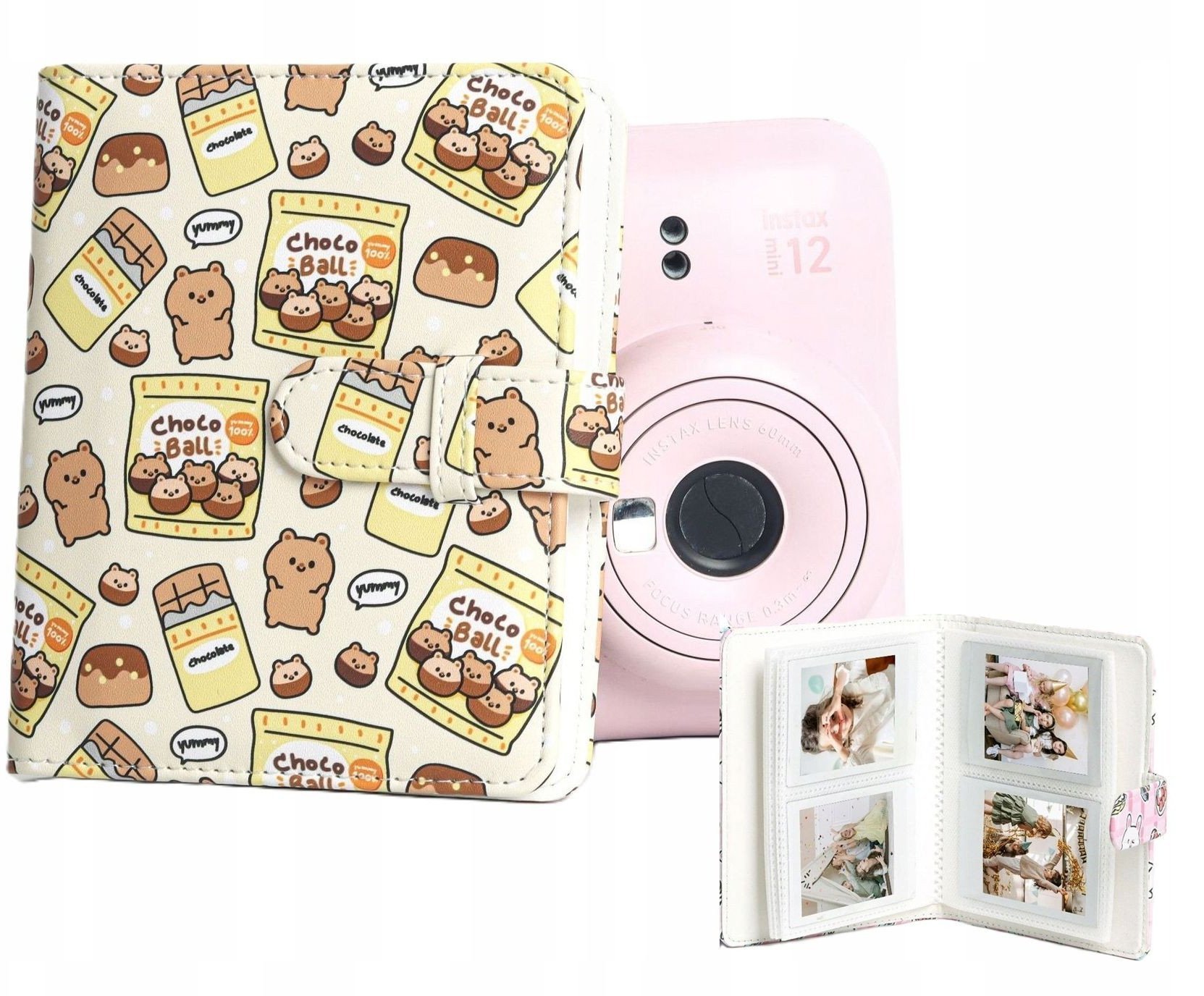 Album Na Zdjęcia 64x Do Fujifilm Instax Mini 99 41 12 40 11 Evo Liplay Link / Czekoladowe Misie