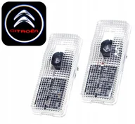 Akcesoria tuningowe - Citroen Led Logo Projektor C5 C6 Evasion XM lampka drzwi hologram emblemat - miniaturka - grafika 1