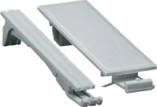 Hager polo Klips maskujący (10x18mm+2x9mm) biały S30N S30N - Inne akcesoria elektryczne - miniaturka - grafika 1